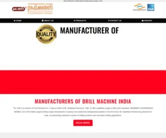 Drillmachineindia.com(Pillar Drill Machine) Screenshot