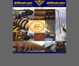 Drillmat.com(Máquinas usadas) Screenshot
