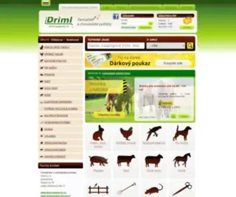 Driml-Napajecky.cz(Vše pro chovatele zvířat) Screenshot