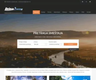 Drina-Reka.com(Perućac) Screenshot