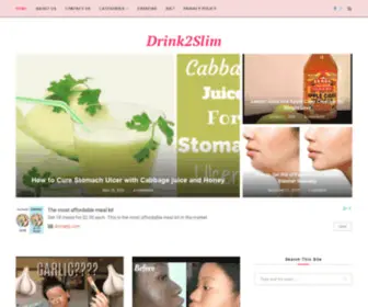 Drink2Slim.com(Drink2Slim) Screenshot