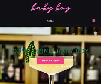 Drinkbbyboy.com(Baby Boy) Screenshot