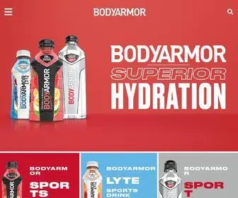 Drinkbodyarmor.com(BODYARMOR Sports Drink) Screenshot