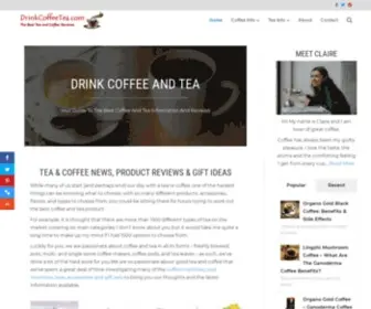 Drinkcoffeetea.com(The Best Coffee And Tea Information And Accessories For 2021) Screenshot