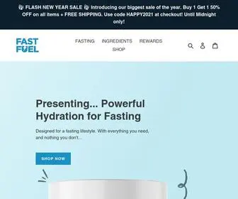 Drinkfastfuel.com(Fast Fuel) Screenshot