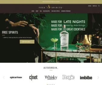 Drinkfreespirits.com(The Free Spirits Company) Screenshot