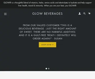 Drinkglow.com(GLOW Sparkling Hydration & Energy delivers the amazing benefits of water and) Screenshot