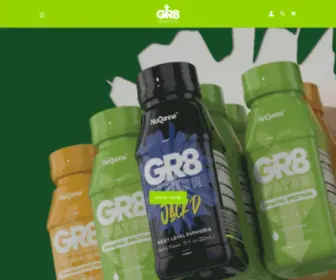 Drinkgr8Water.com(Gr8 Water) Screenshot