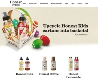 Drinkhonest.co.uk(Coca-Cola Great Britain) Screenshot