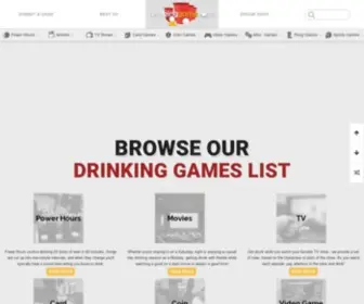 Drinkinggamezone.com(Drinking Game Zone) Screenshot