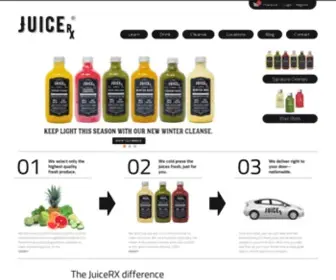 Drinkjuicerx.com(Organic Fresh) Screenshot