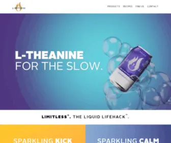 Drinklimitless.com(LIMITLESS) Screenshot