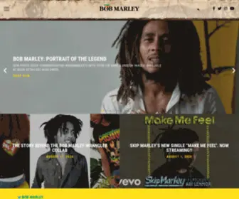 Drinkmarley.com(Bob Marley) Screenshot