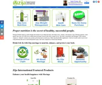 Drinkmoringa.se(Zija International) Screenshot