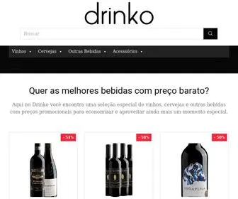 Drinko.com.br(As melhores ofertas em bebidas) Screenshot