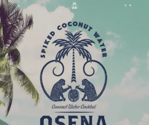 Drinkosena.com(Osena Spiked Coconut Water) Screenshot