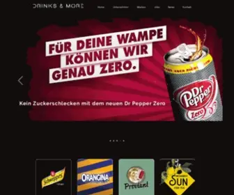 Drinks-AND-More.com(Home) Screenshot