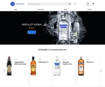 Drinksandco.com(Koop wijn) Screenshot