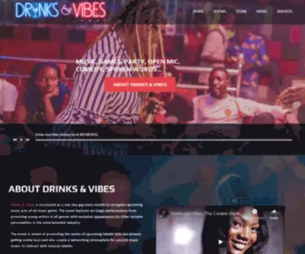 Drinksandvibes.com(Drinks & Vibes) Screenshot