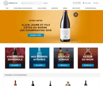 Drinksco.fr(Achetez des vins) Screenshot
