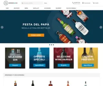 Drinksco.it(Drinks&Co: Comprare vino nel più grande negozio di vini online) Screenshot