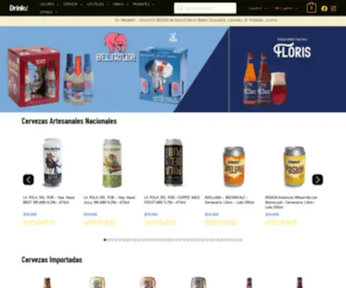 Drinkx.com.co(DrinkX) Screenshot