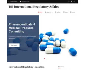 Drinternational.biz(Our pharmaceutical consultancy) Screenshot