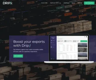 Dripcapital.com(Drip Capital) Screenshot