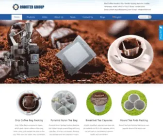 Dripcoffeepacking.com(Drip Coffee Bag Packing Machine) Screenshot