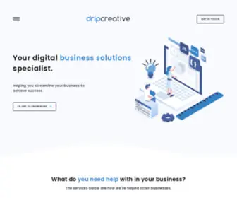 Dripcreative.com(Your Digital Solutions Experts) Screenshot