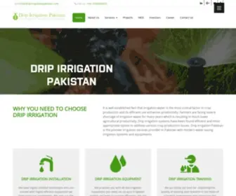 Dripirrigationpakistan.com(Drip Irrigation Equipments Suppliers in Pakistan) Screenshot