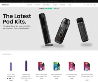 Driplocker.com(Online Vape Store) Screenshot