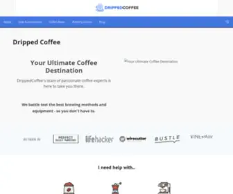 Drippedcoffee.com(Dripped Coffee) Screenshot