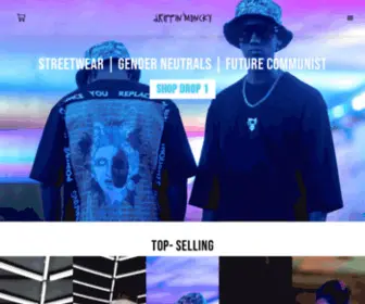 Drippinmoncky.com(Streetwear) Screenshot