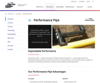 Driscopipe.com(Performance Pipe) Screenshot