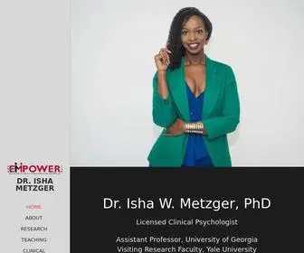 Drishametzger.com(Dr. Isha Metzger) Screenshot