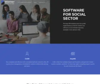 Drishtant.com(Skill-based volunteering) Screenshot