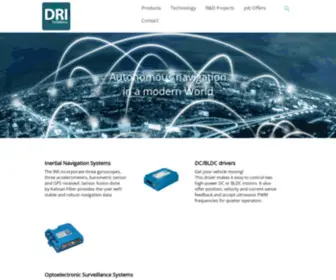 Drisolutions.eu(Autonomous navigation in a modern World) Screenshot