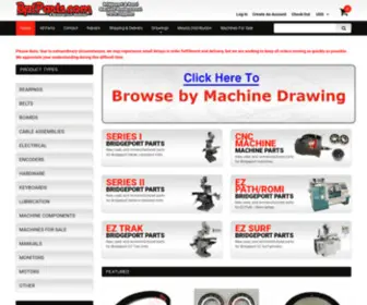 Drisson.com(Bridgeport Machine and CNC Machine Replacement Parts for the Machine Tool Industry) Screenshot