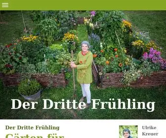 Drittefruehling.de(Der Dritte Frühling) Screenshot