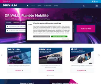 Drivalia.fr(Location de véhicules à partir de 50€/jour) Screenshot