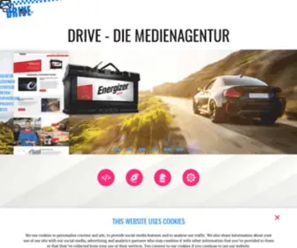 Drive-Dma.de(DRIVE Die Medienagentur) Screenshot