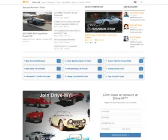 Drive-MY.com(Drive-my cars news agregator and cars classifieds) Screenshot