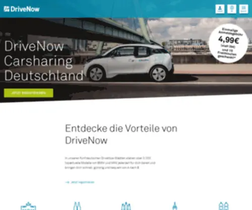 Drive-Now.de(Drive Now) Screenshot