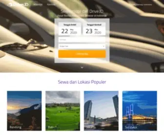 Drive.id(Sewa mobil dari pasar rental mobil terbesar se) Screenshot