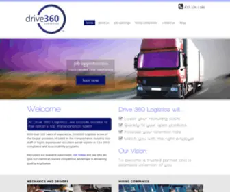 Drive360Logistics.com(Drive 360 Logistics) Screenshot