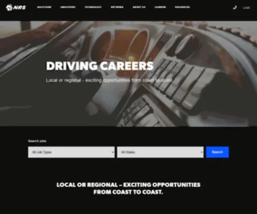 Drive4NRT.com(Driving Careers at NRS) Screenshot