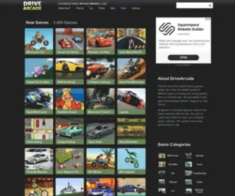 Drivearcade.com(Free Racing Games Online) Screenshot