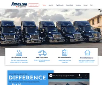 Drivearmellini.com(Recruiting Site) Screenshot