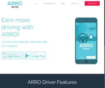 Drivearro.com(Drivearro) Screenshot